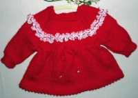 Kleid-rot
